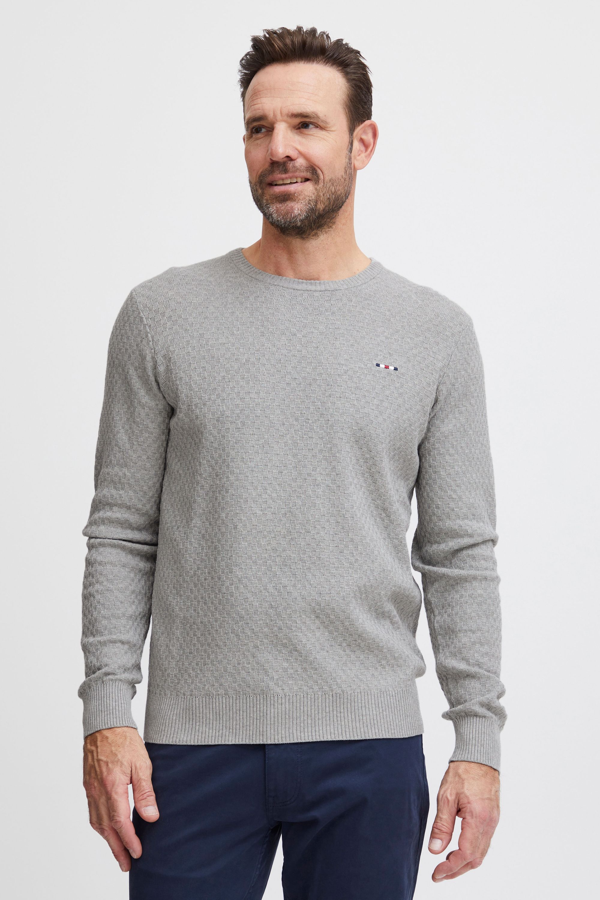 

Пуловер FQ1924 Jacquard FQKyle Jaquard Knit, серый