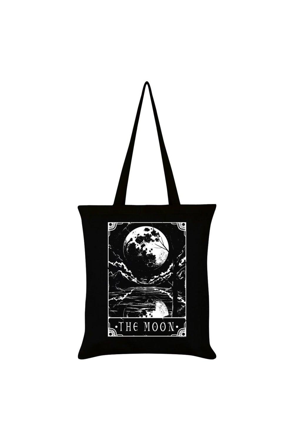 Большая сумка «Луна» Deadly Tarot, черный