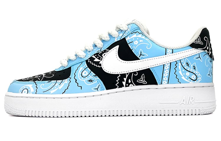 

Кроссовки Nike Air Force 1, голубой/черный