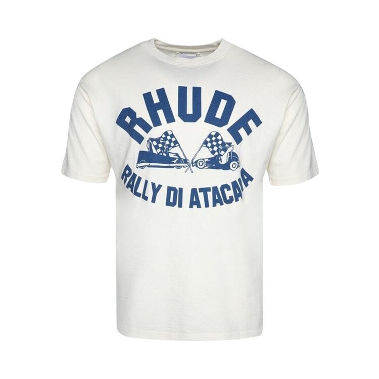 

Футболка Rhude Rally Di Atacama 'Vintage White', белый