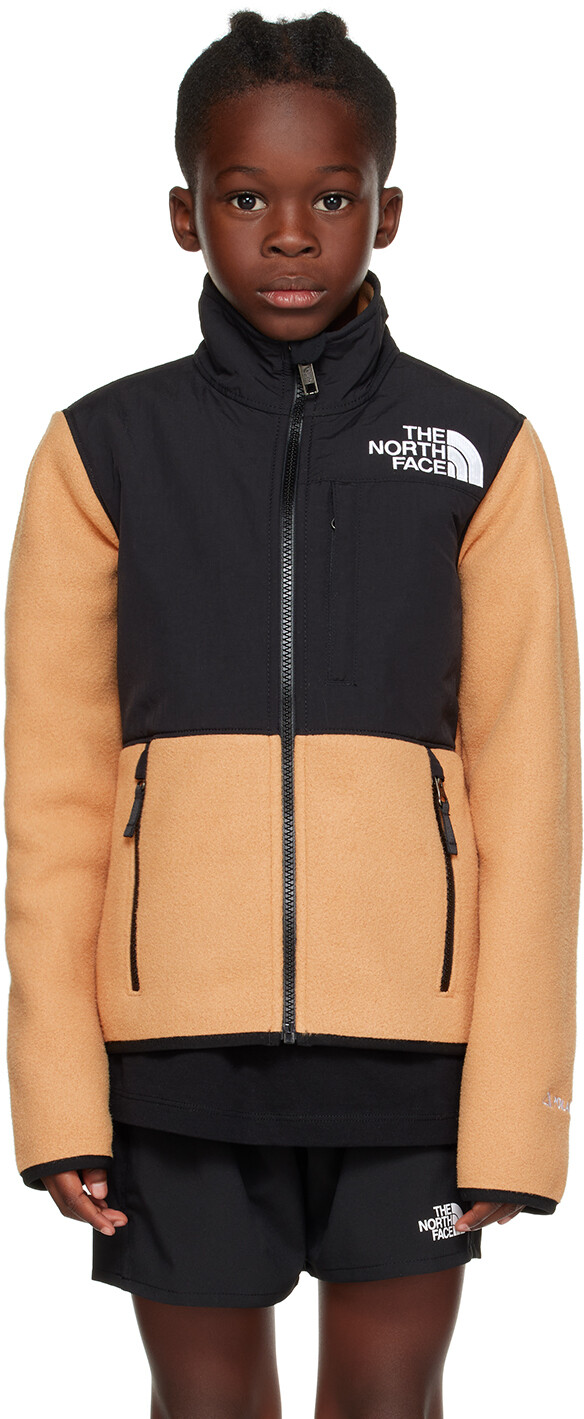 

Детская бежевая и черная куртка Denali для больших детей The North Face Kids, Черный