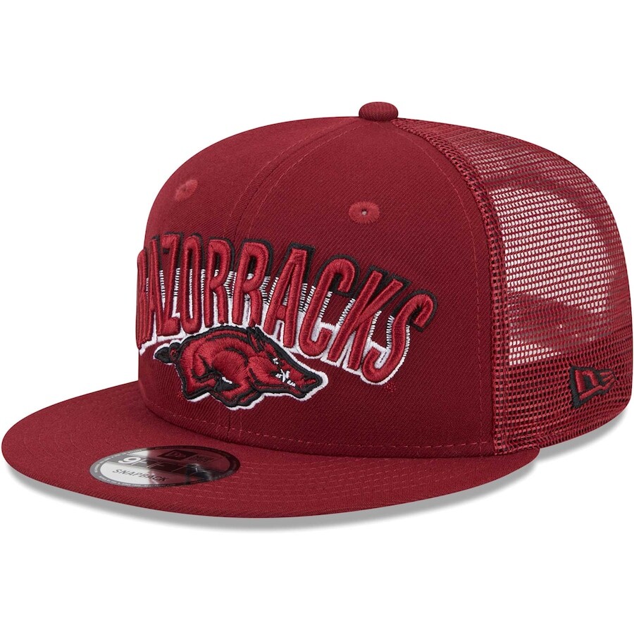 

Бейсболка New Era Arkansas Razorbacks, кардинал