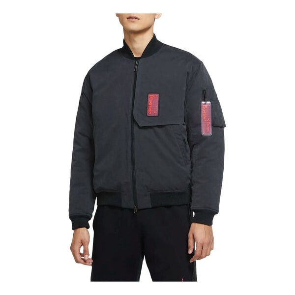 

Пуховик Air Jordan 'Black Red', черный