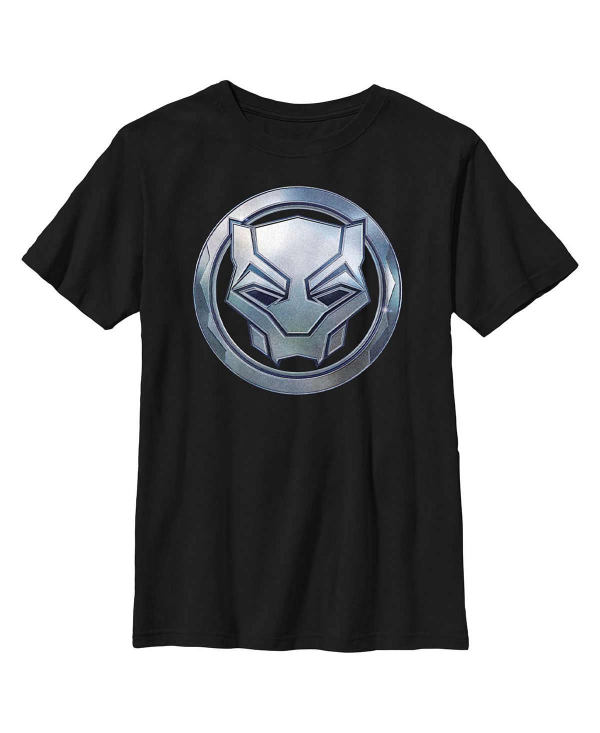 

Детская футболка Black Panther: Wakanda Forever Metallic Panther Icon Marvel