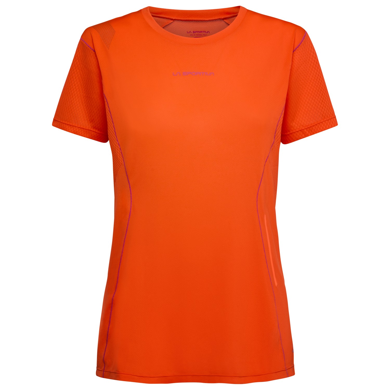 Беговая рубашка La Sportiva Women's Resolute T Shirt, цвет Cherry Tomato/Springtime
