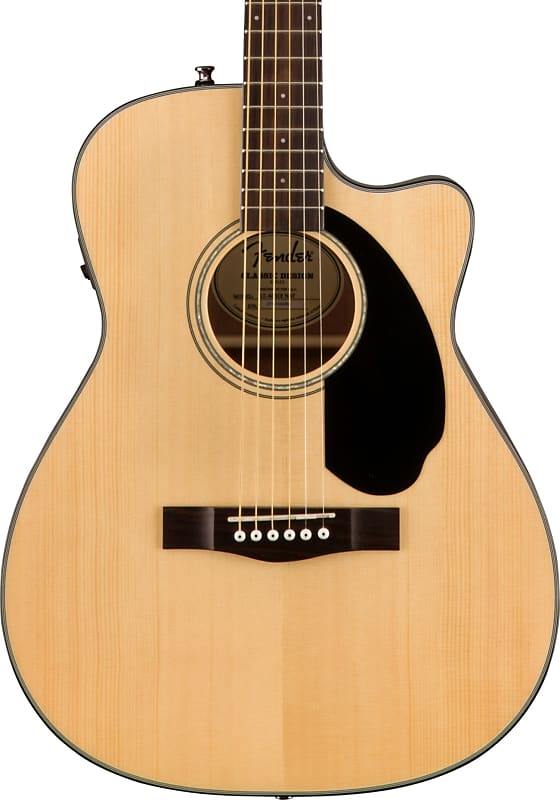 Акустическая гитара Fender CC-60SCE Classic Design Series Concert Acoustic Electric Guitar, Natural