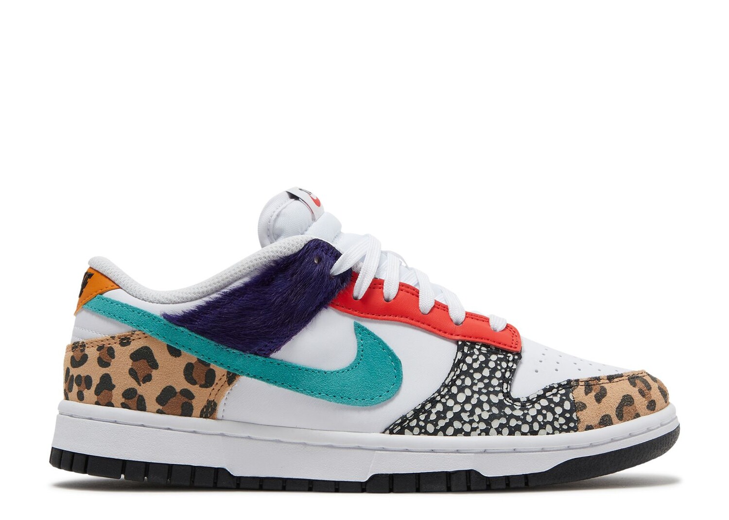 Кроссовки Nike Wmns Dunk Low Se 'Safari Mix', белый цена и фото