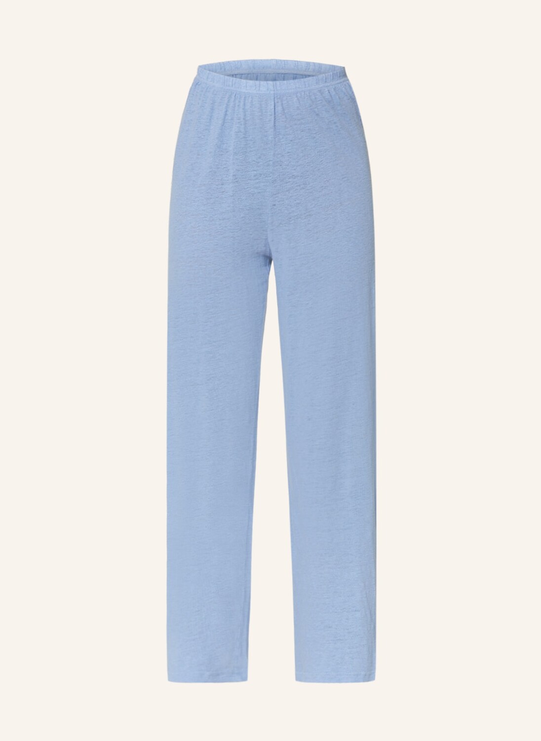 

Брюки марлен American Vintage POBSBURY aus Leinen, светло-синий