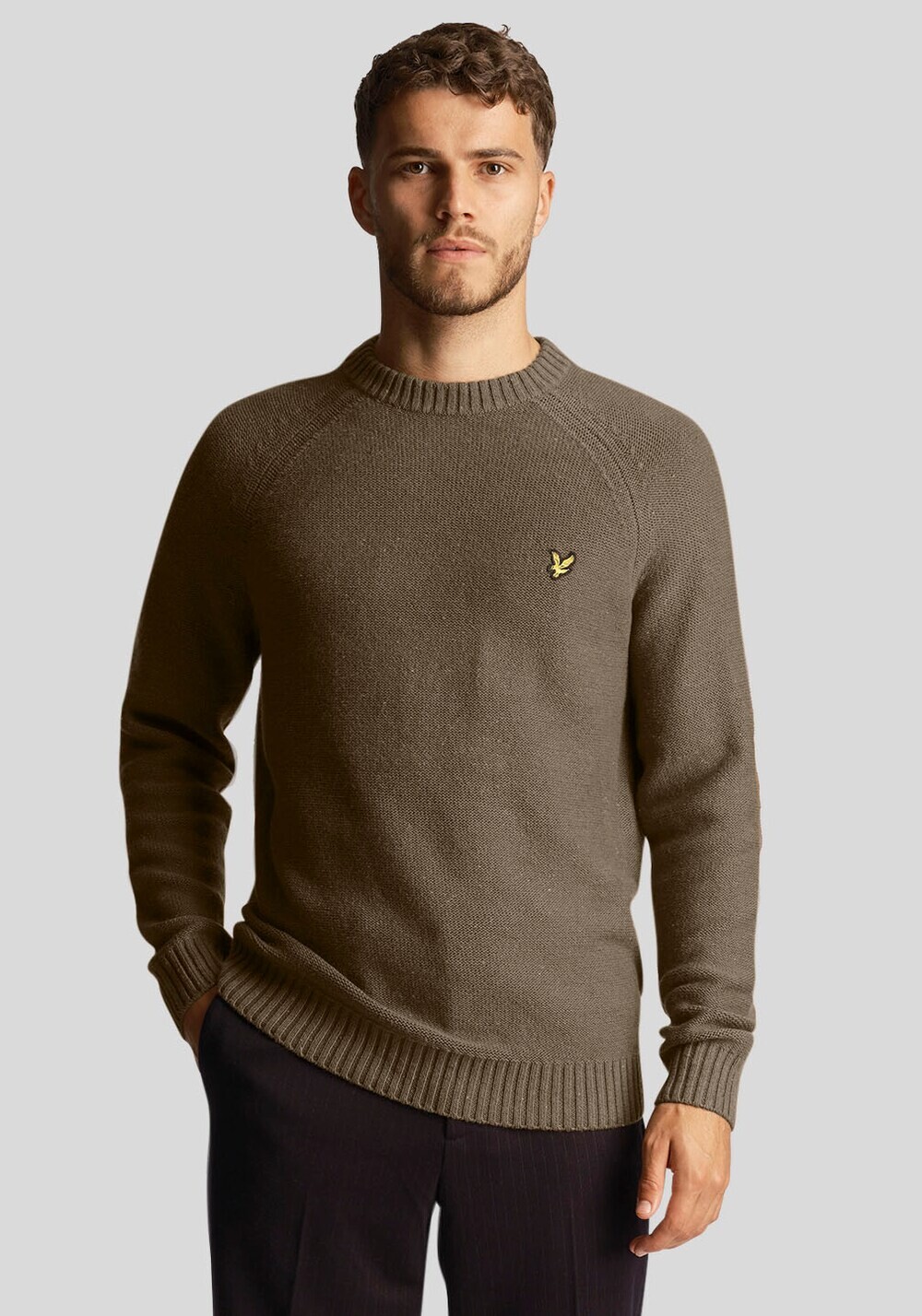 

Свитер Lyle & Scott, хаки