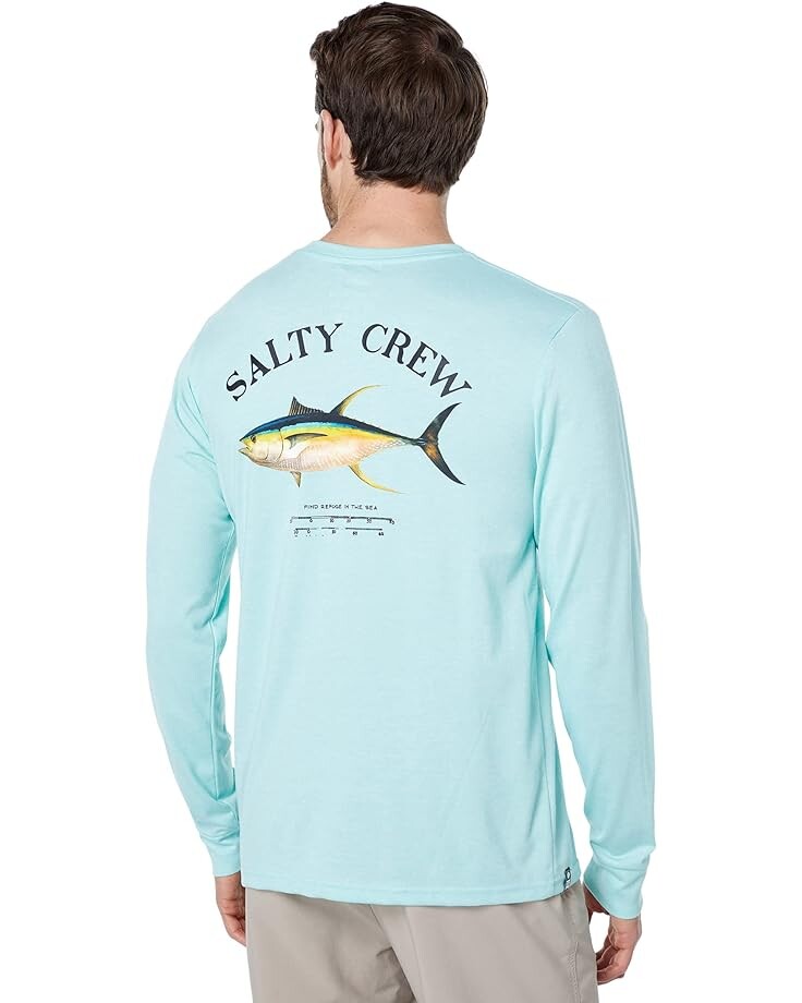 

Футболка Salty Crew Ahi Mount Tech, цвет Sea Foam