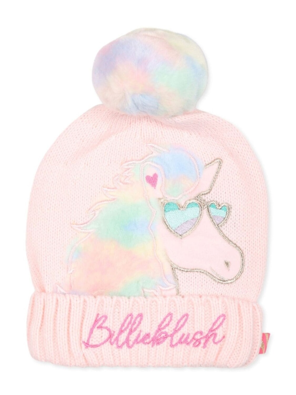 

Billieblush шапочка с помпоном, розовый