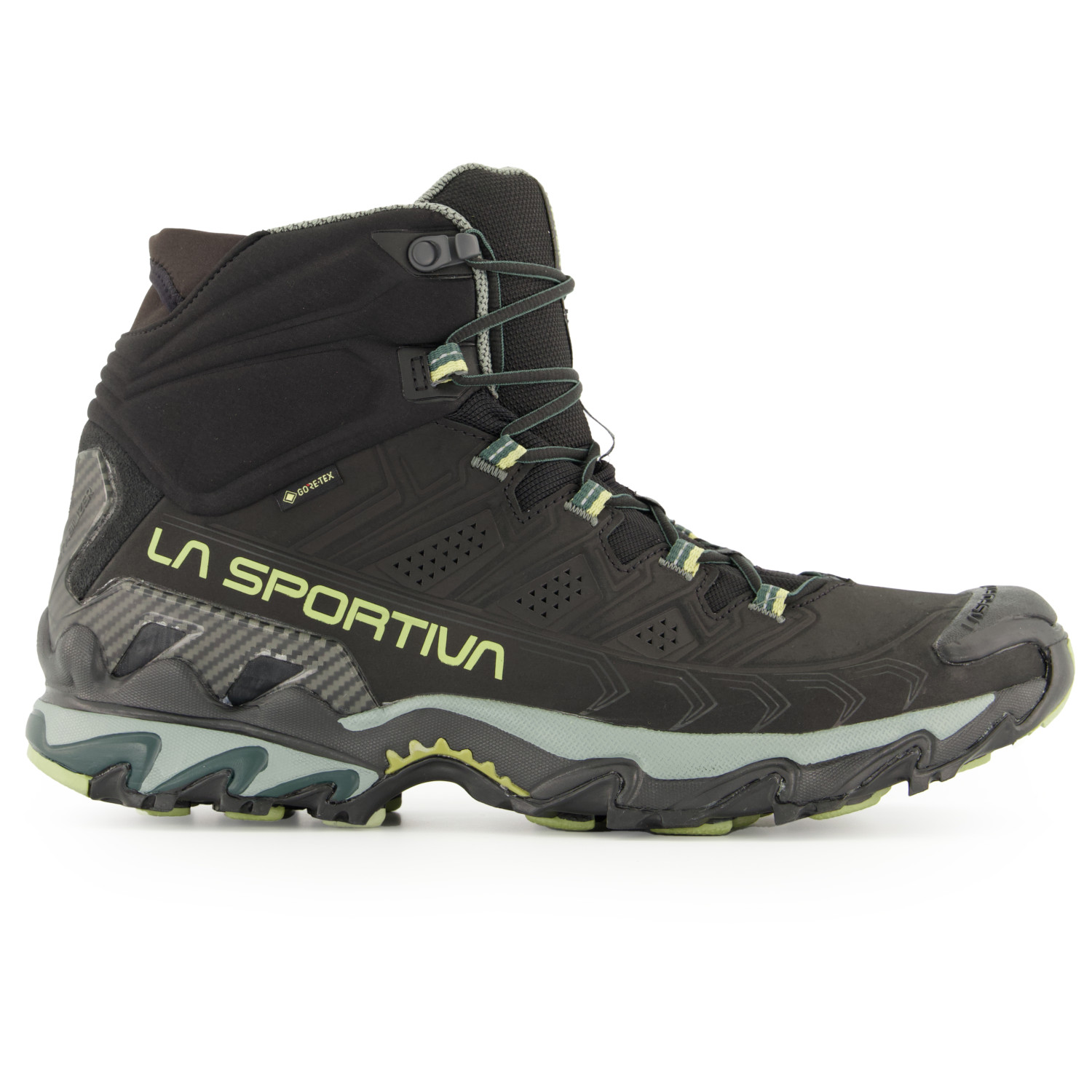 Ботинки для прогулки La Sportiva Ultra Raptor II Mid Leather GTX, цвет Black/Cedar