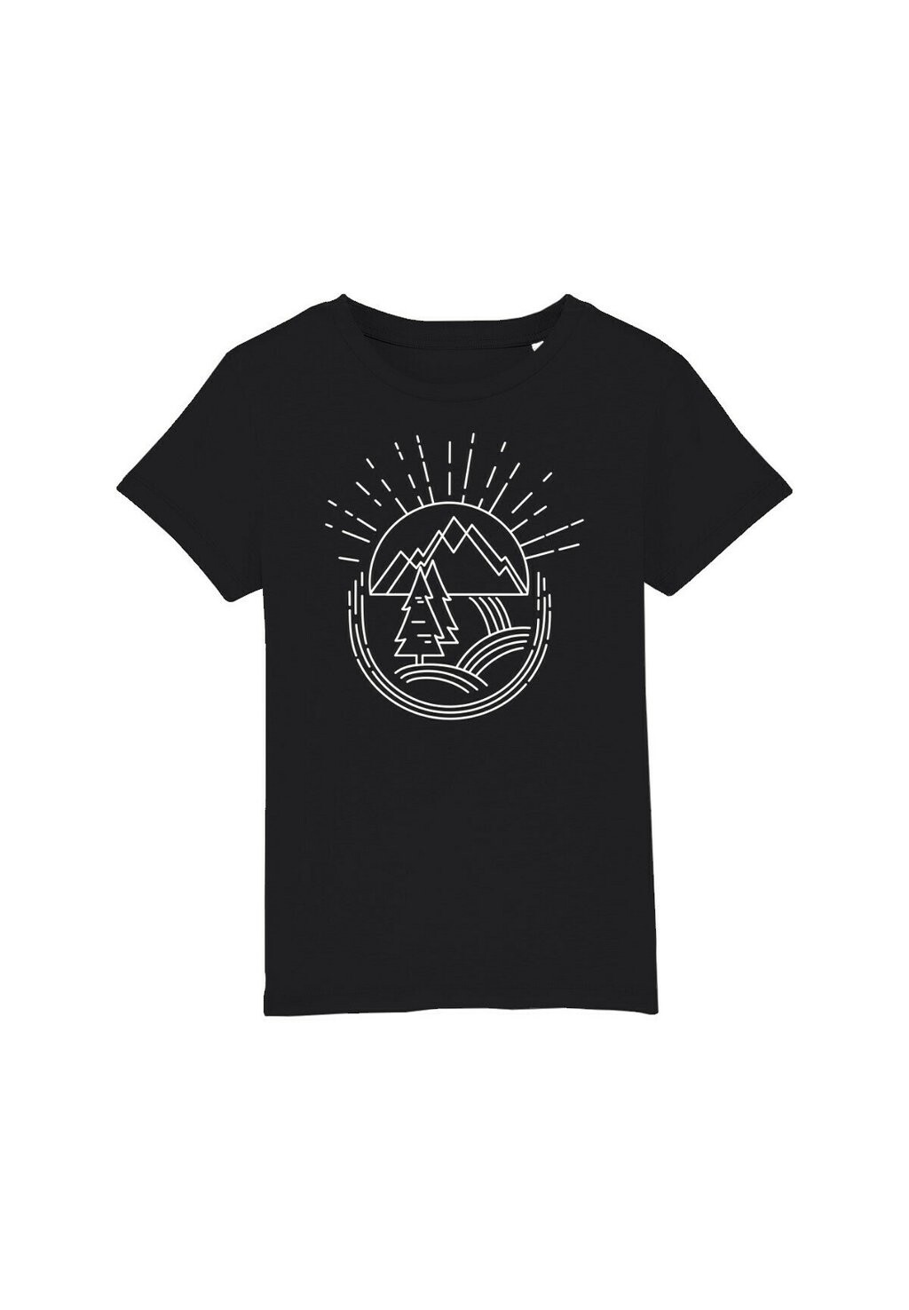 

Футболка с принтом NATUR IST SCHÖN Watapparel, цвет black