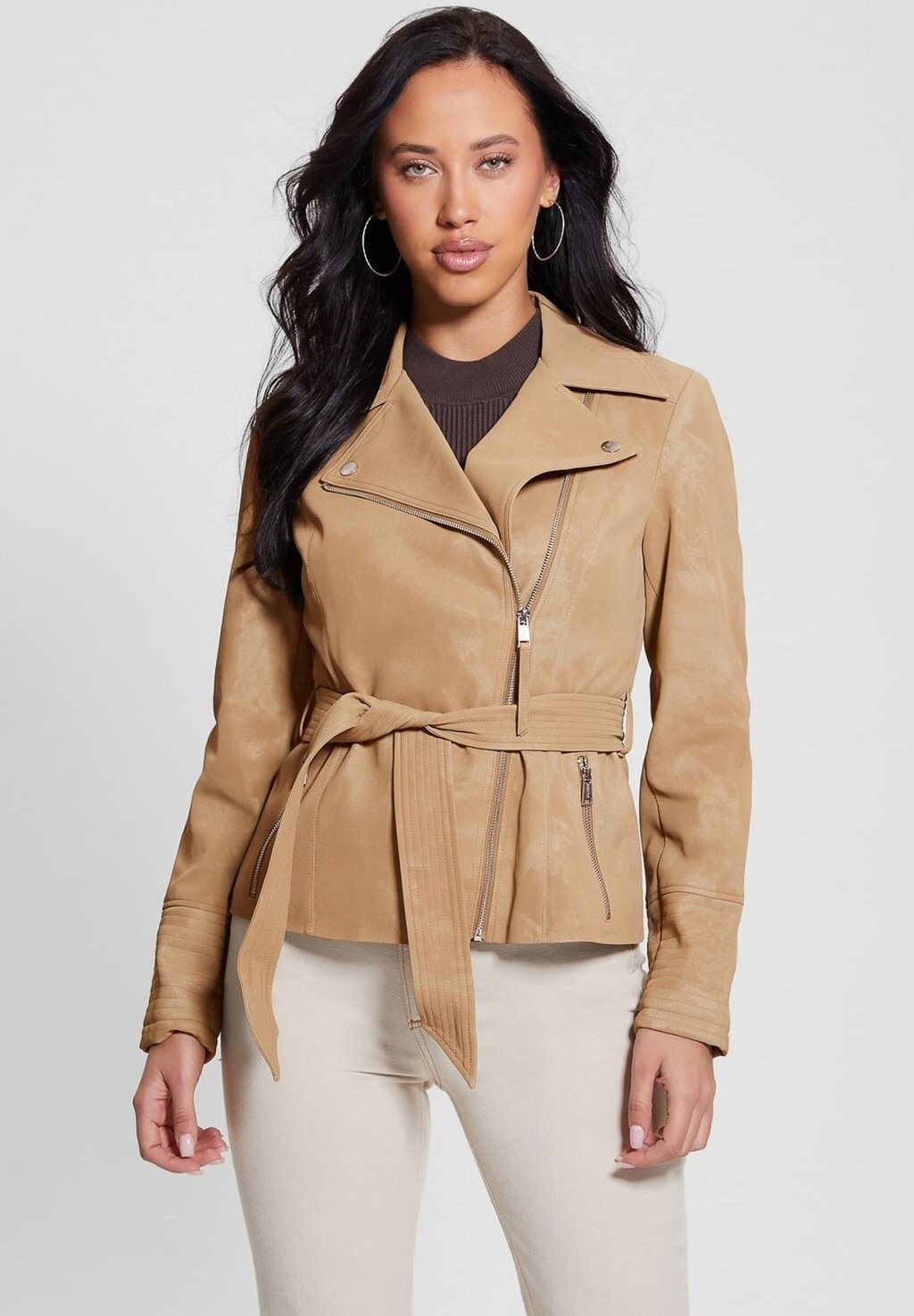 

Куртка из искусственной кожи Guess, Коричневый