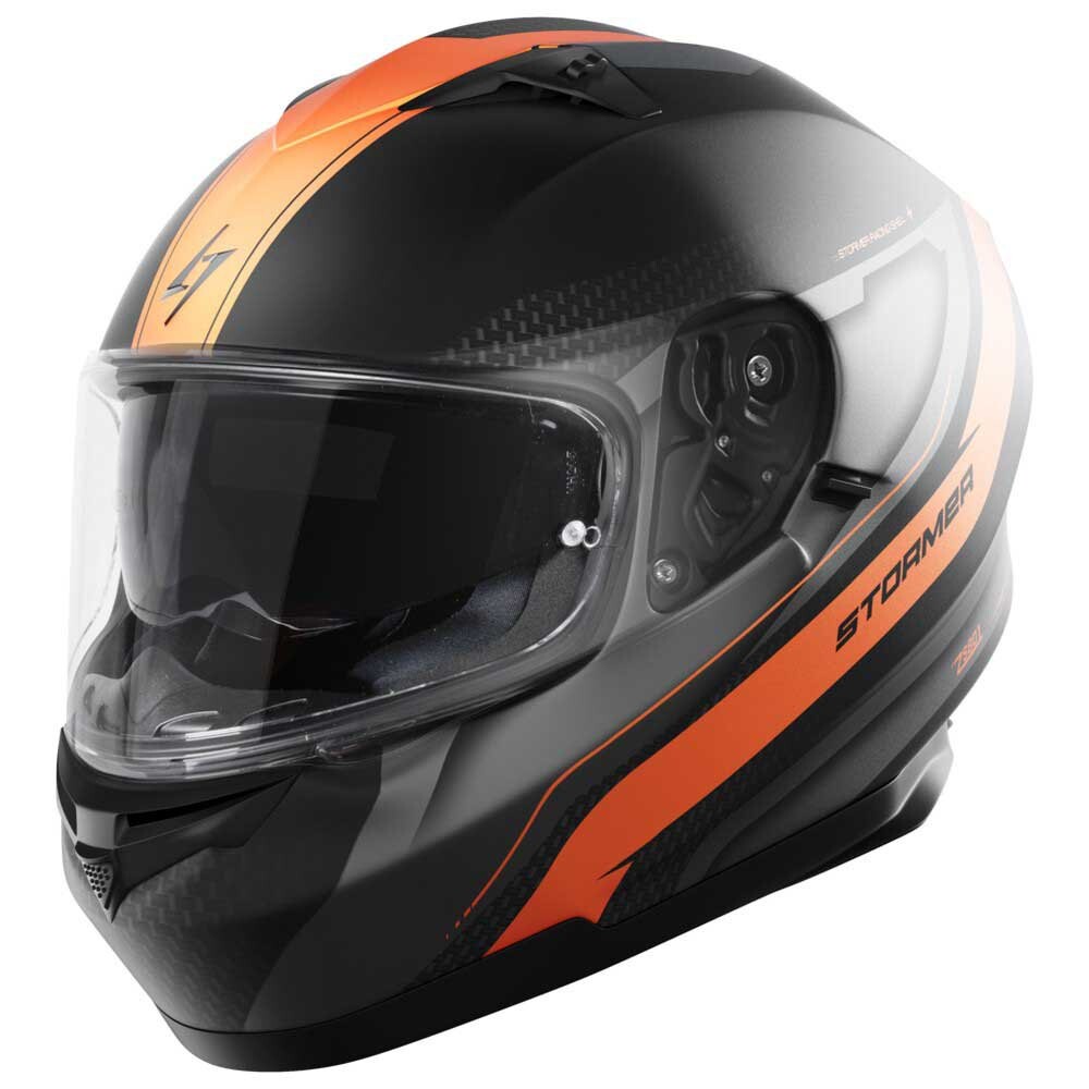 

Шлем полнолицевой Stormer ZS-801 Solid, черный