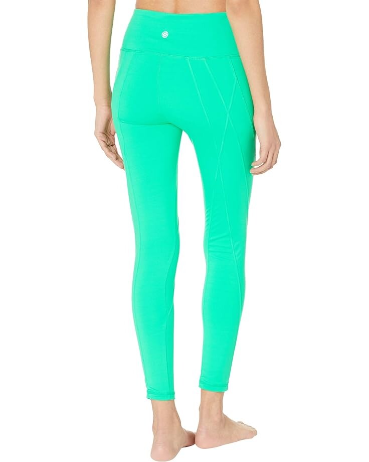 

Брюки Lilly Pulitzer Weekender High-Rise Leggings, цвет Agave Green