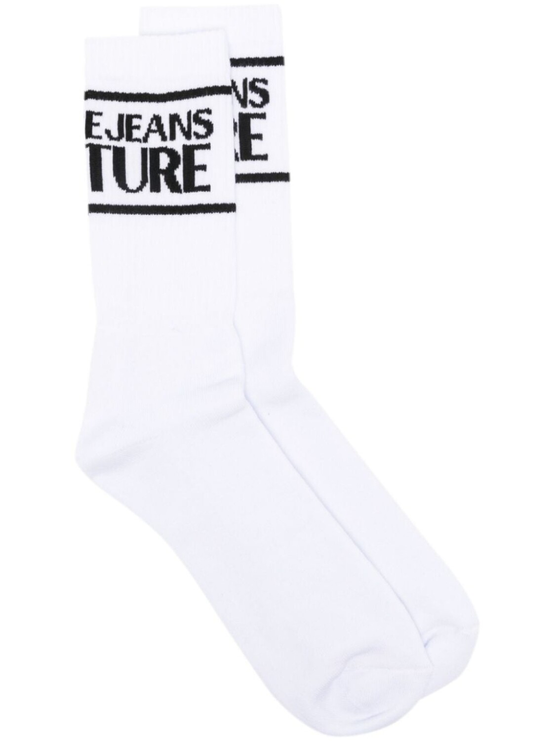 

Носки с логотипом Versace Jeans Couture, белый