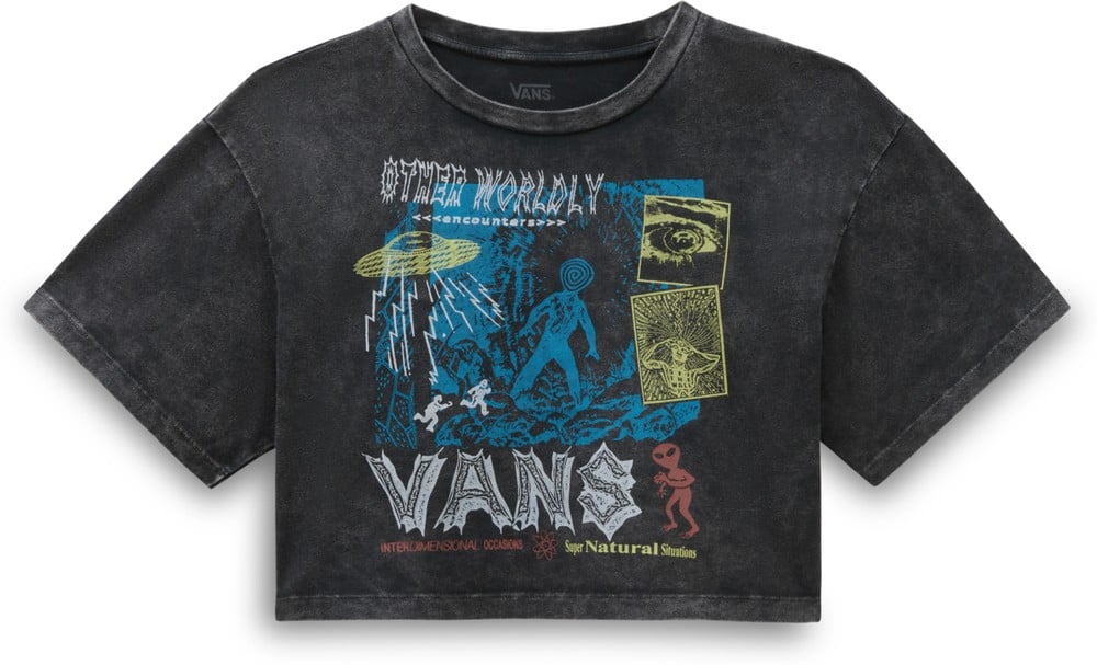 

Топ Vans Vans Super Natural Relax Crop, черный