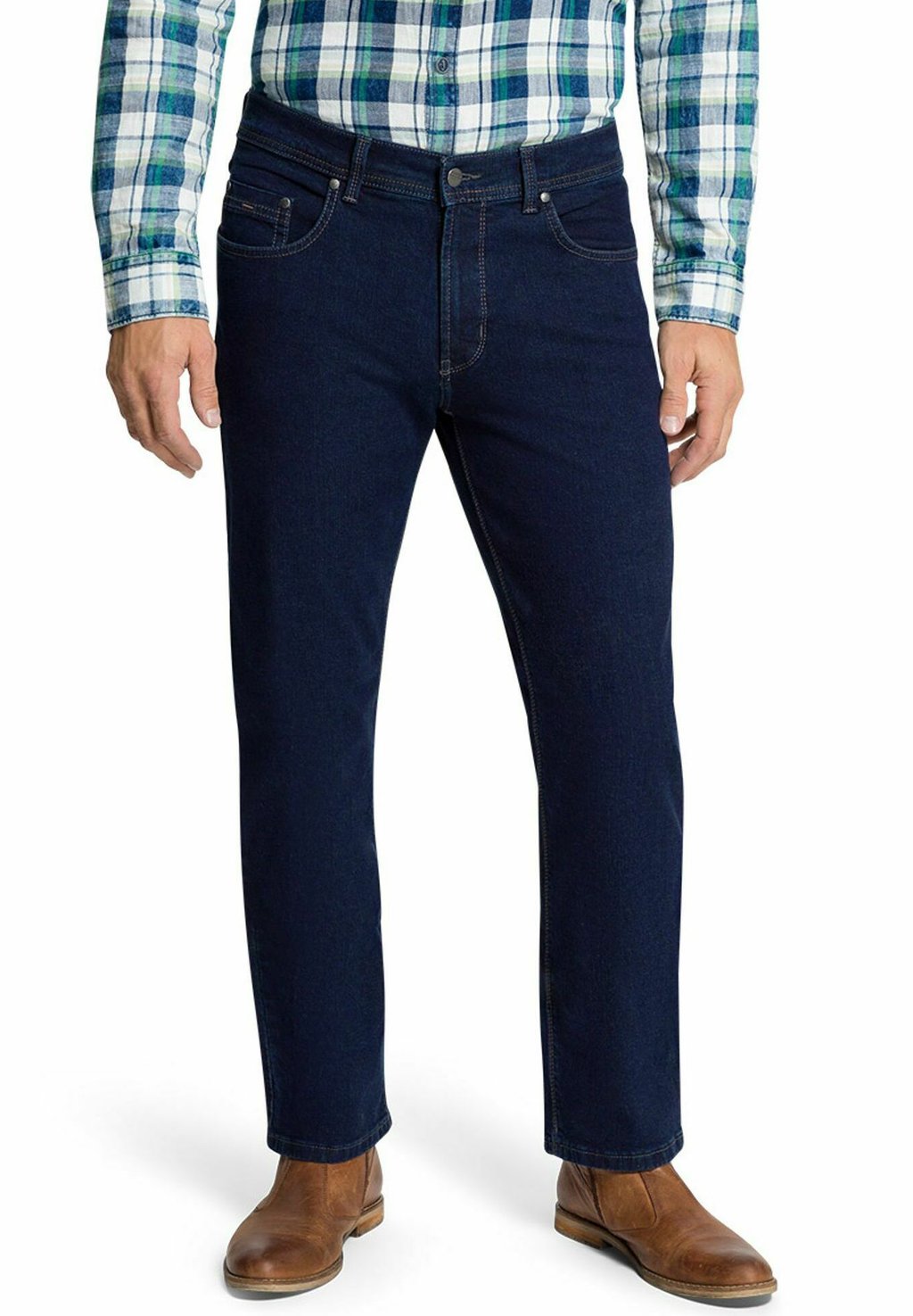 Джинсы Straight Leg RANDO Pioneer Authentic Jeans, цвет dark blue stonewash цена и фото