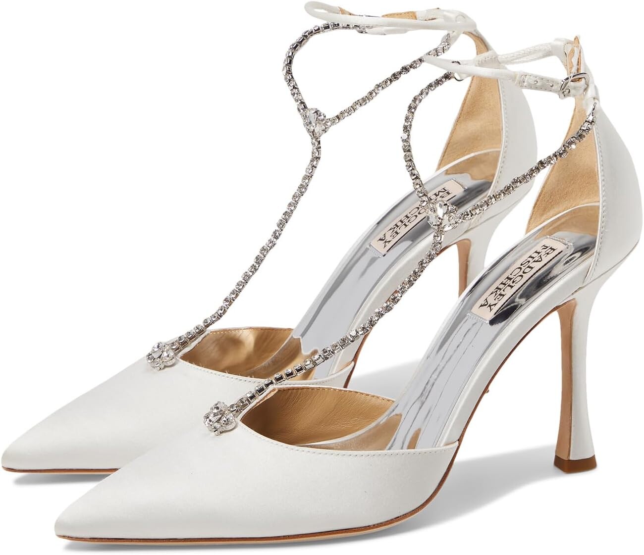 

Туфли Zayna Badgley Mischka, цвет Soft White