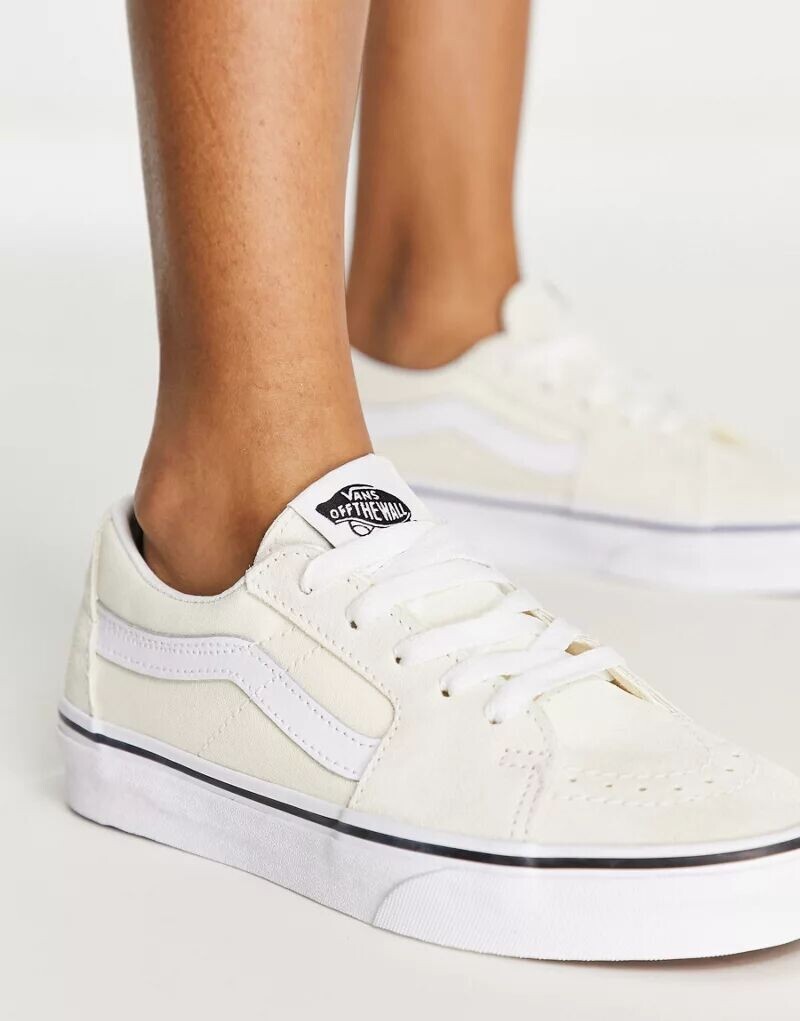 Белые кроссовки Vans SK8-Low