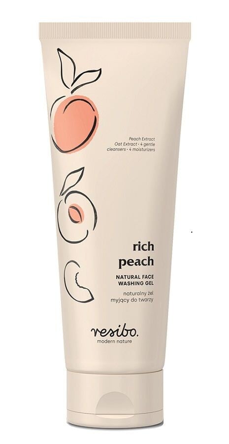 

Resibo Rich Peach гель для лица, 125 ml