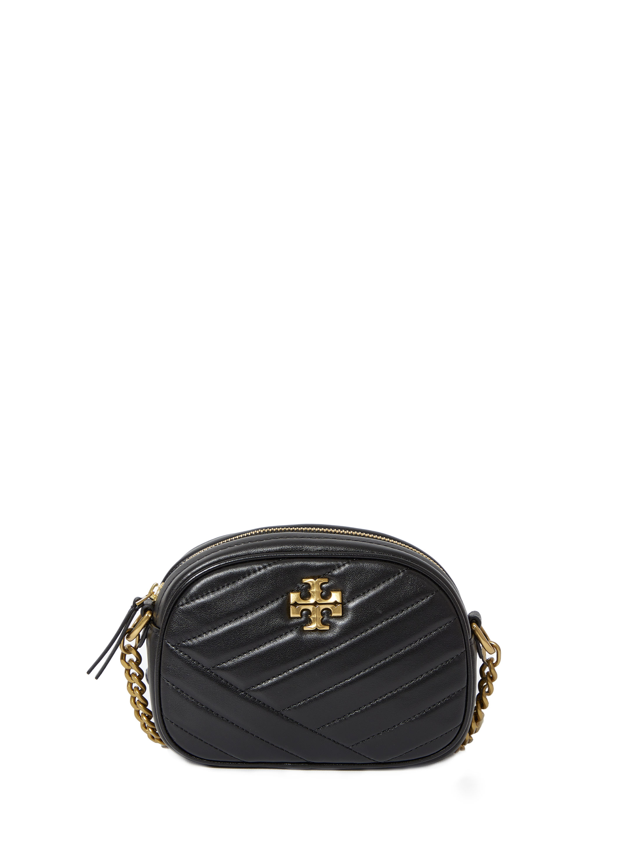 Сумка Tory Burch Small Kira Chevron, черный кошелек tory burch kira chevron черный