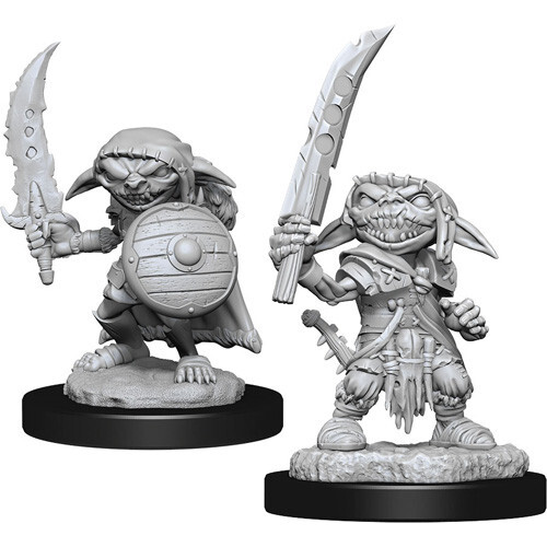 

Миниатюра WizKids/NECA Pathfinder Battles Deep Cuts Unpainted Minis: W13 Male Goblin Fighter