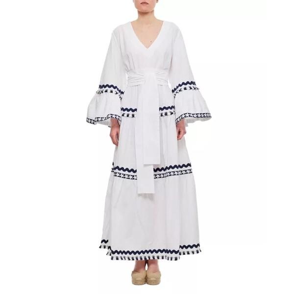 

Платье kerkyra cotton long dress Flora Sardalos, белый