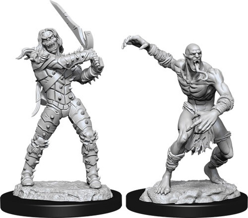 

Миниатюра WizKids/NECA D&D Nolzur's Marvelous Unpainted Minis: W11 Wight & Ghast