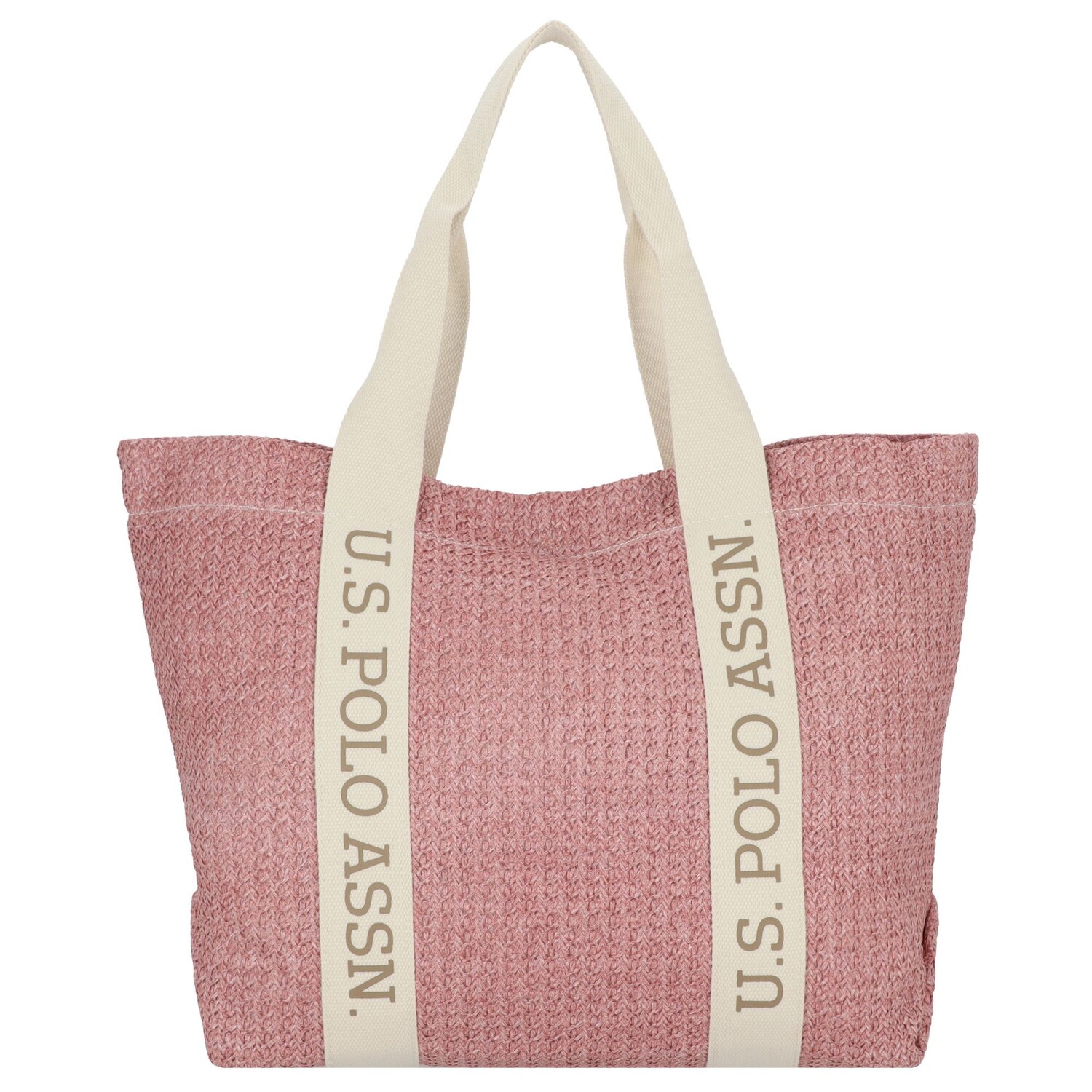 

Сумка шоппер U.S. Polo Assn. Straw 03 Tasche L 38см, цвет rose