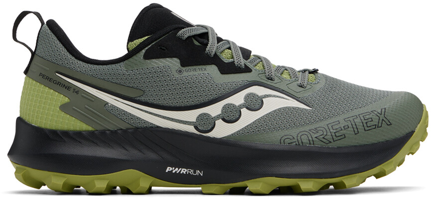 

Кроссовки Peregrine 14 GTX цвета хаки Saucony