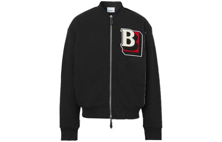 

Куртка мужская Burberry SS22 Bomber на молнии, черный