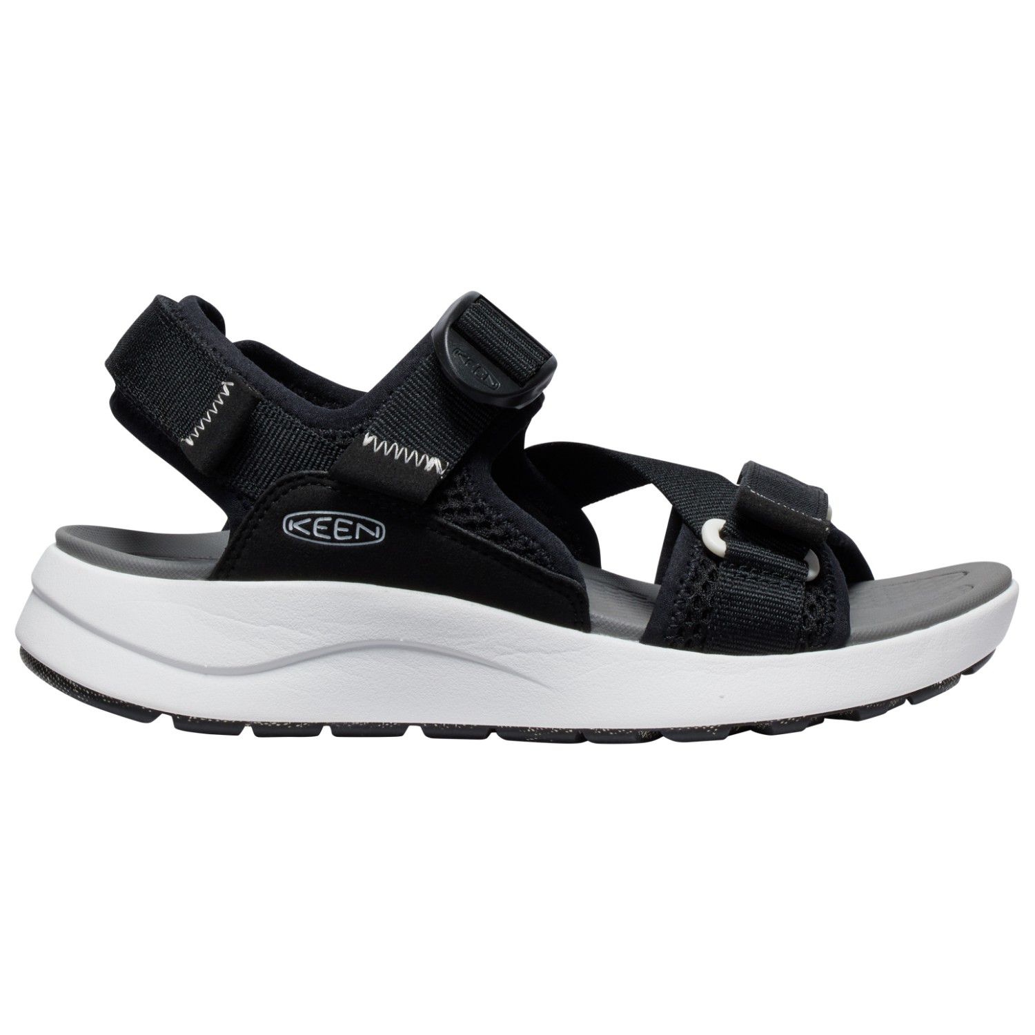 

Сандалии Keen Women's Elle Sport Backstrap, цвет Black/Steel Grey