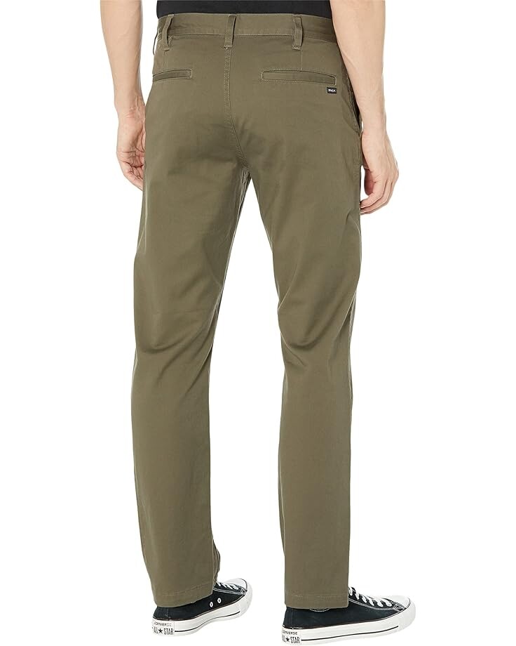 

Брюки RVCA The Weekend Stretch Pants, цвет Olive 1