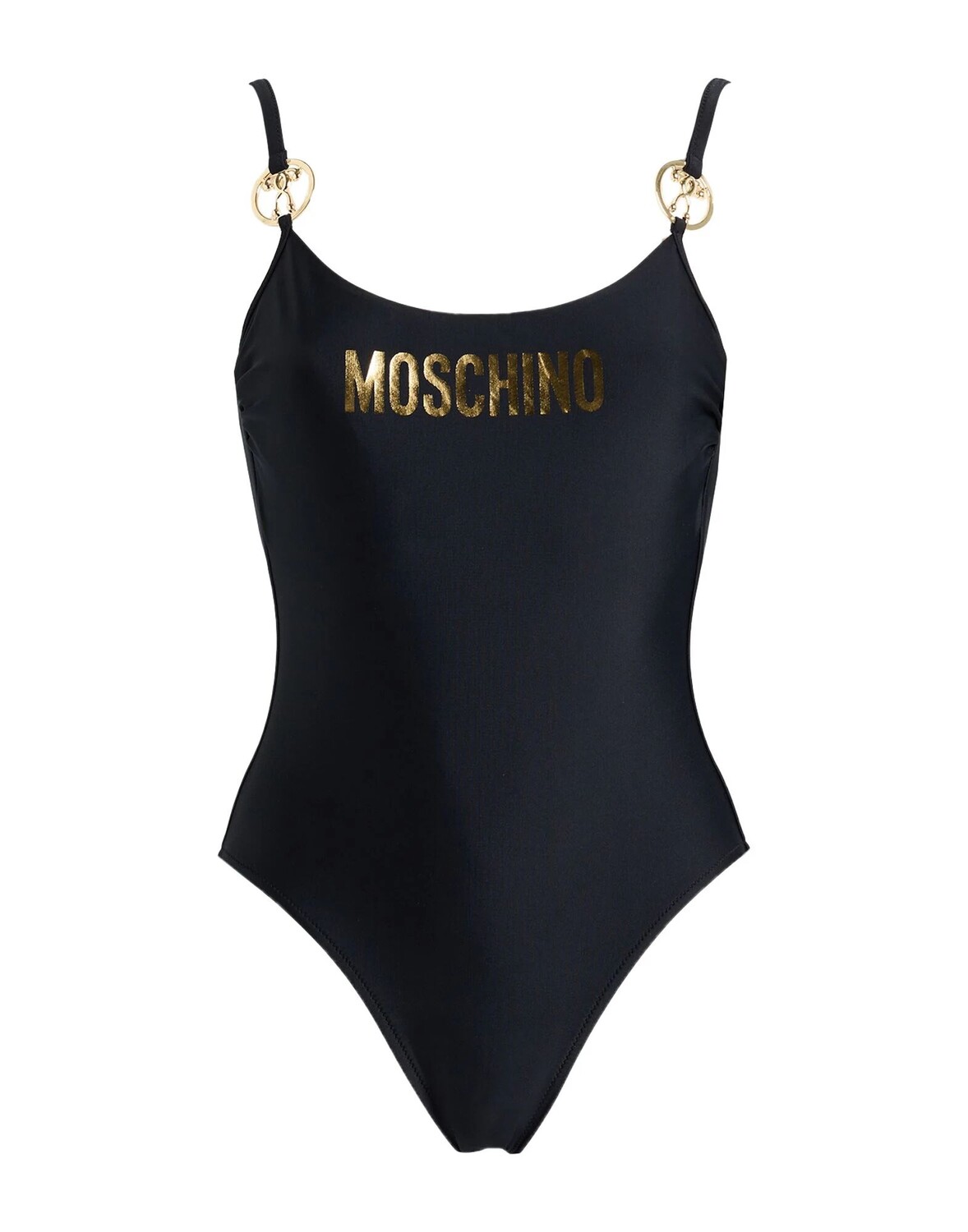 

Цельный купальник Moschino, черный