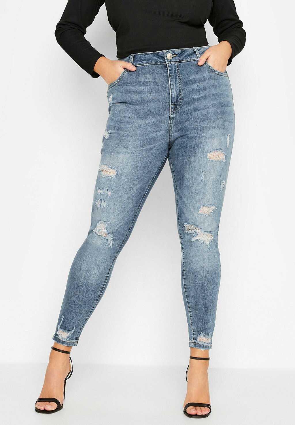 

Джинсы Skinny Fit Yours Clothing, синий
