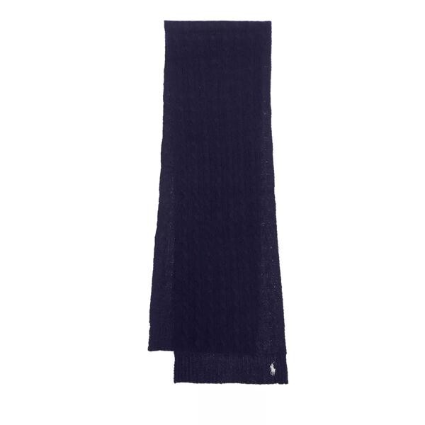 

Шарф classiccable scarf oblong Polo Ralph Lauren, синий