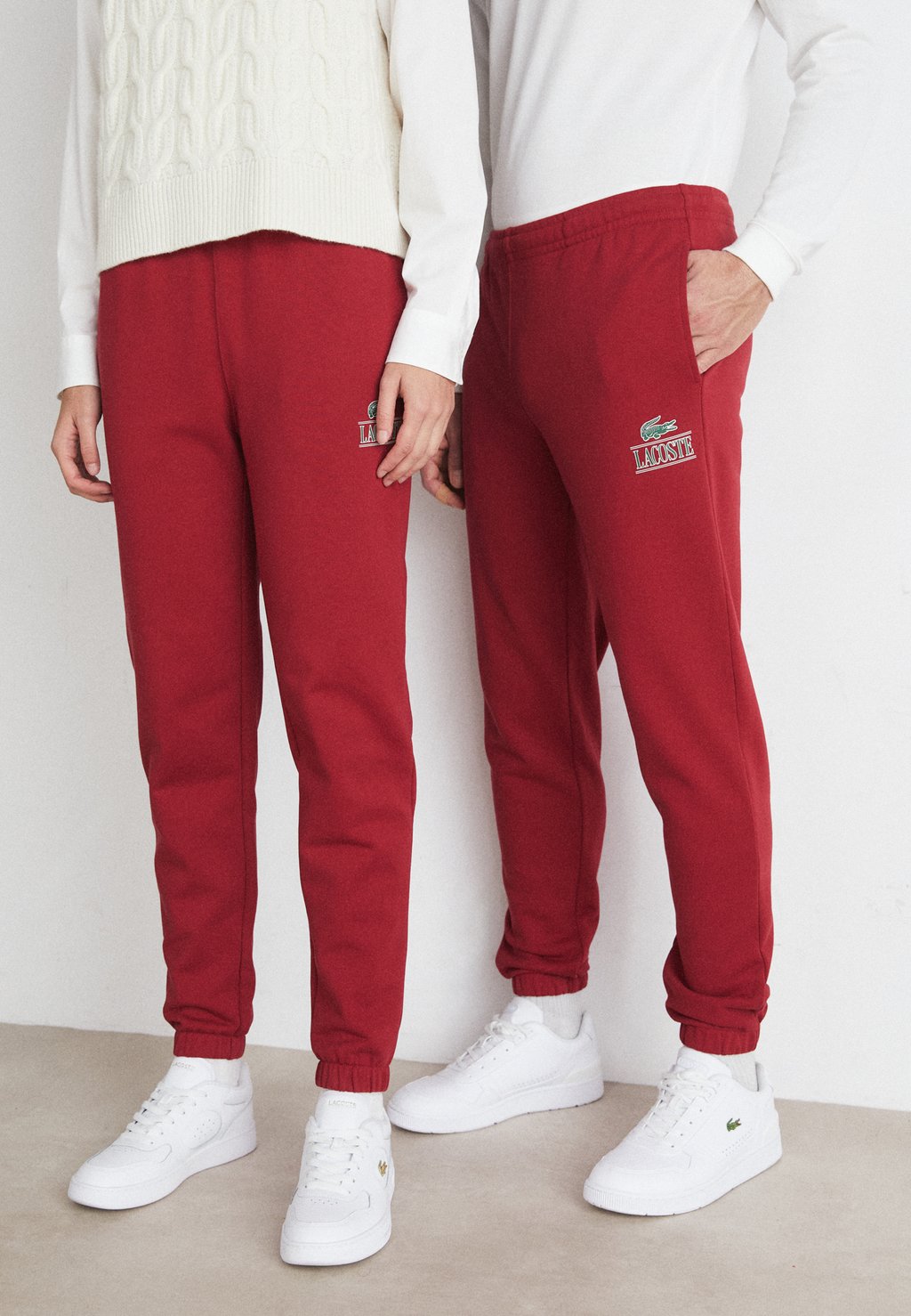 Тренировочные брюки UNISEX Lacoste, красный