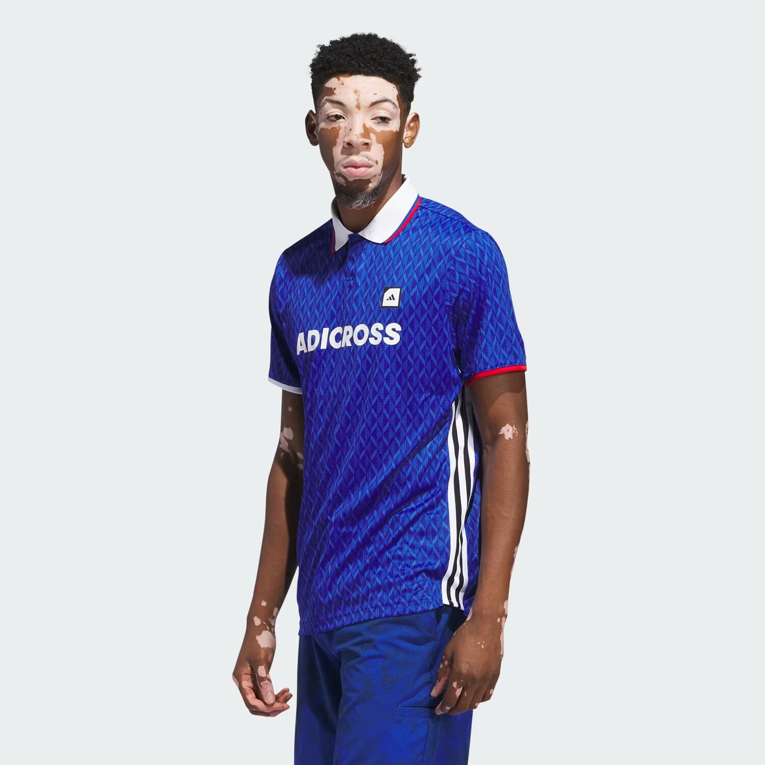 

Рубашка-поло Adicross Adidas, цвет Royal Blue