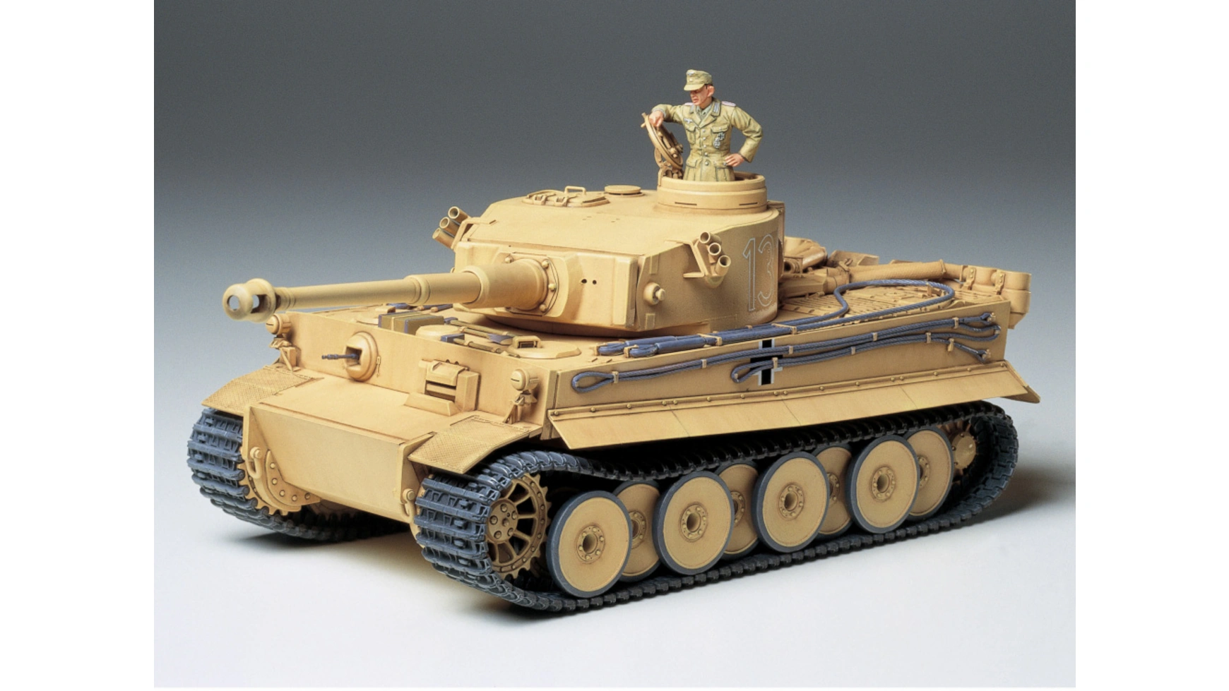 Tamiya 1:35 WWII Tiger I Init/Early Production tamiya 1 35 бундесвер кпз леопард 1