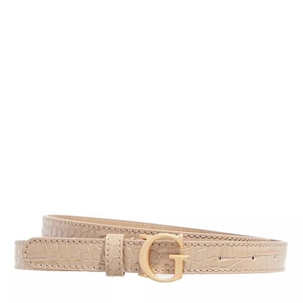 

Ремень james adjustable pant belt Guess, бежевый