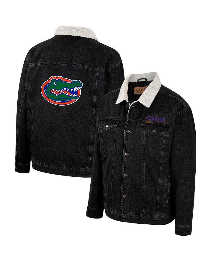 

Мужская джинсовая куртка на пуговицах в стиле вестерн x Wrangler Charcoal Florida Gators Western Colosseum, серый