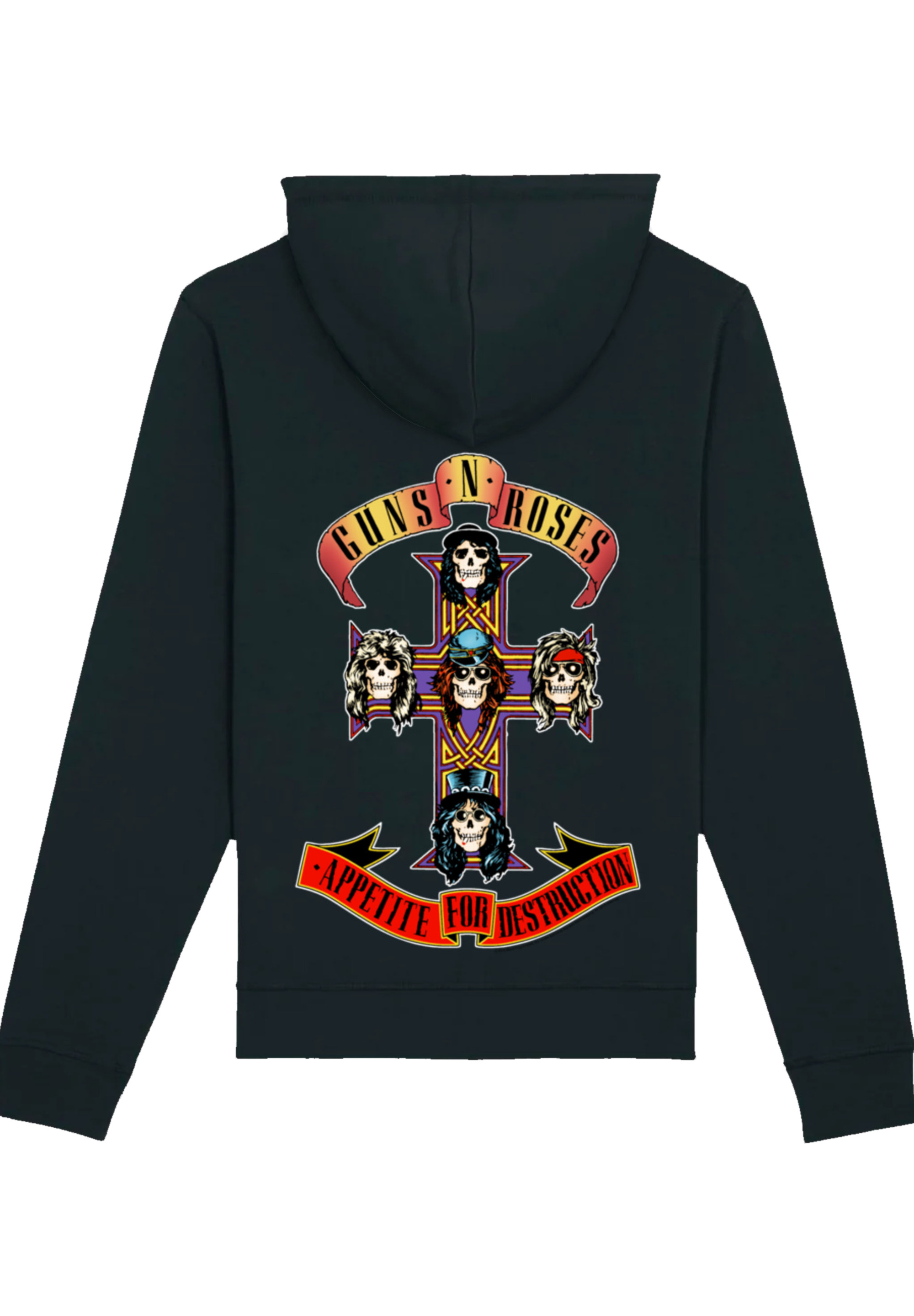 

Свитер F4NT4STIC Unisex Hoodie Guns 'n' Roses Appetite For Destruction, черный