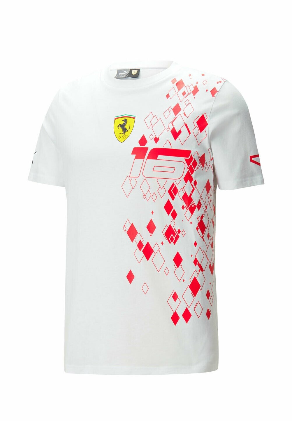 

Футболка с принтом Scuderia Ferrari, белый