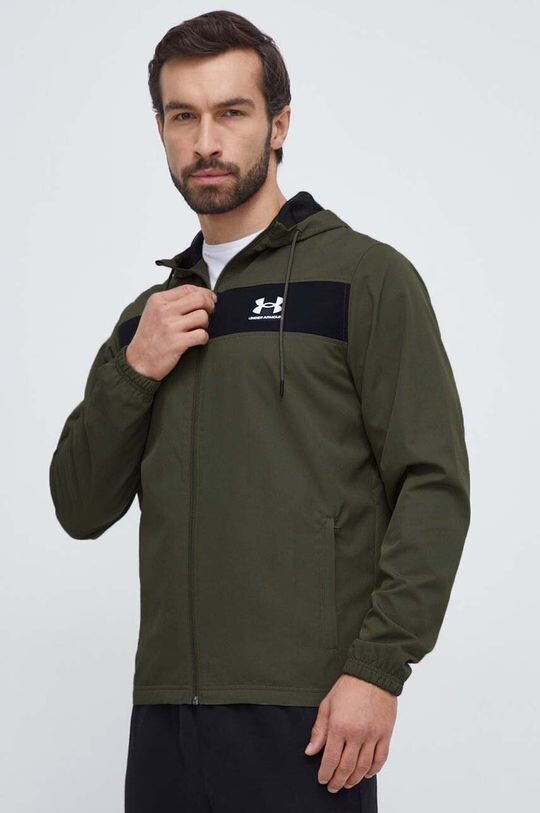 

Ветрозащитная куртка Under Armour, зеленый