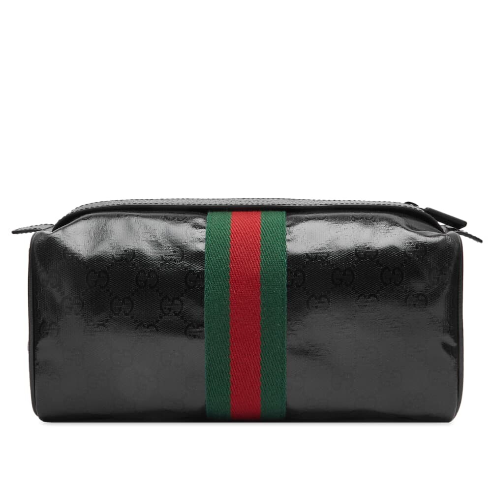 

Винтажная косметичка Gucci GG, черный