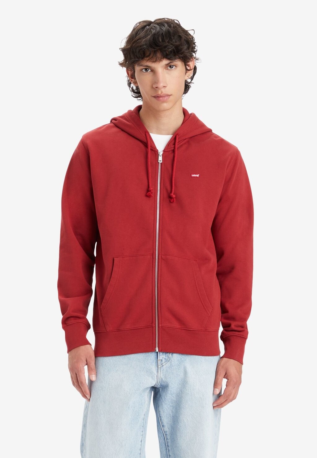 

Толстовка на молнии Levi's THE ORIGINAL ZIP UP, цвет sun-dried tomato