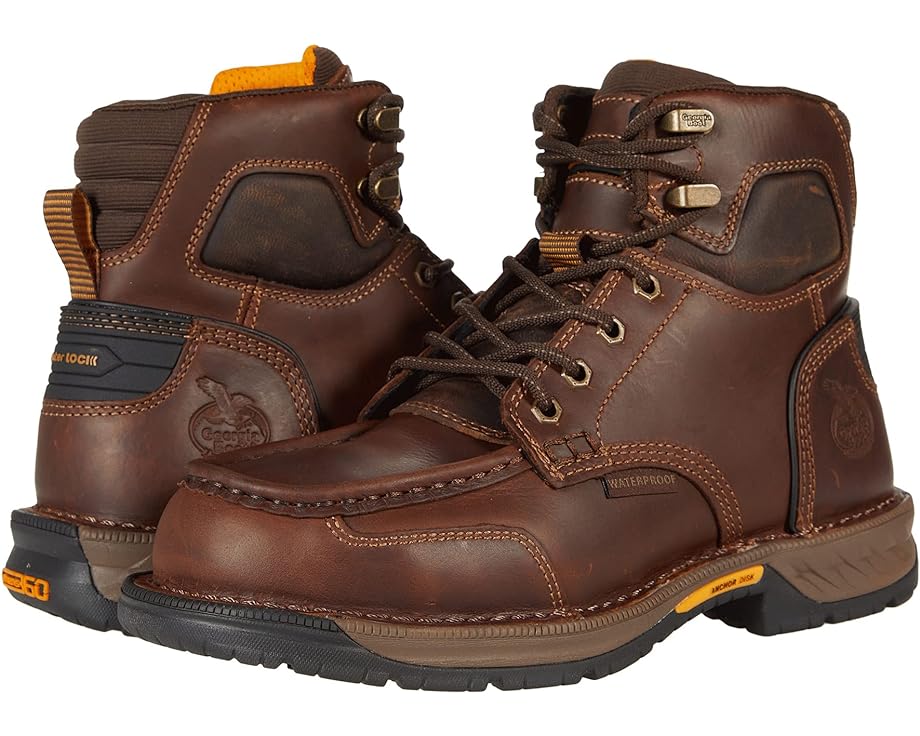 Ботинки Georgia Boot Athens 360 6 Moc Toe Stoe, коричневый
