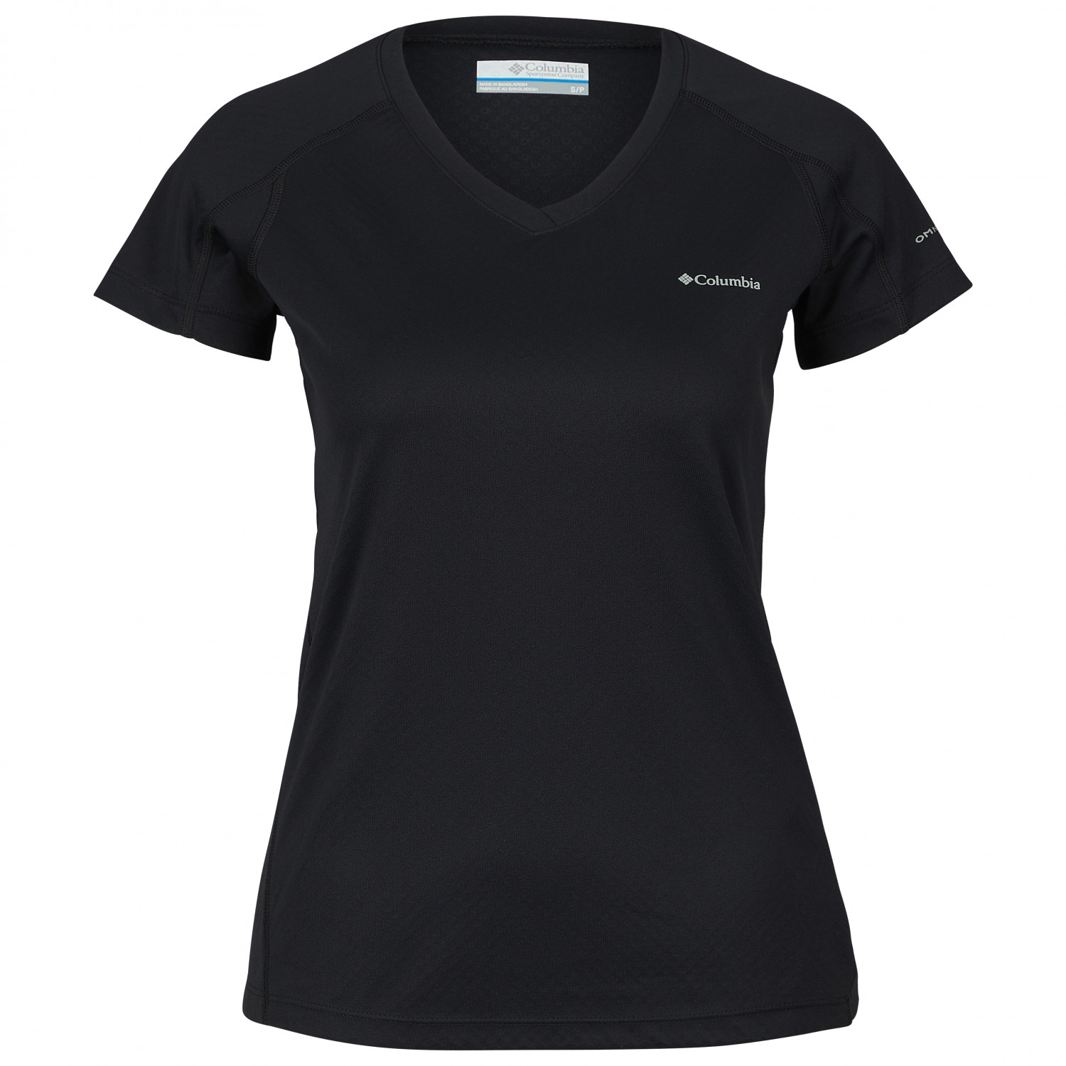Функциональная рубашка Columbia Women's Zero Rules Short Sleeve Shirt, черный